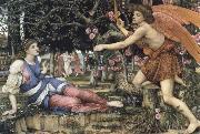 John Roddam Spencer Stanhope Love and the Maiden oil painting reproduction